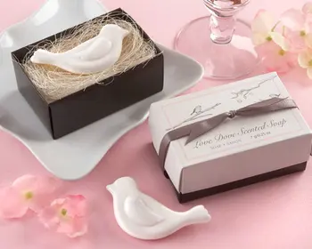

20PCS Wedding Favors Party Gifts Baby Shower "Love Dove" Soap For Guests Souvenirs