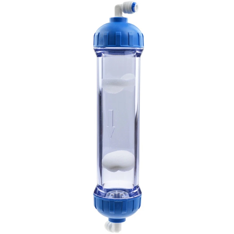 Empty T33 Filter Shell 10 Inch Inline Refillable Water Filter Cartridge With Quick Fittings Can Fill GAC Carbon KDF DI RESIN Empty T33 Filter Shell 10 Inch Inline Refillable Water Filter Cartridge With Quick Fittings Can Fill GAC Carbon KDF DI RESIN