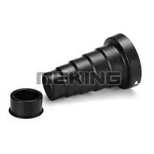 photographic Extender Conical Snoot for Elinchrom mount with Honeycomb grid