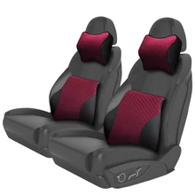 Luxury Space Memory Foam Car Lumbar Support Cushion for Auto Seat Office Chair Automobile Back Massager Pillows back pillows space memory fabrics car seat cushion waist back lumbar support space memory foam lumbar cushion for office chair