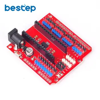 

NANO I/O IO Expansion Sensor Shield Module for Arduino Nano V3.0 3.0 Controller Compatible Board I2C PWM Interface 3.3V