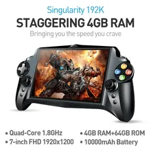 In stock JXD S192K 7 inch 1920×1200 Quad Core 4G/64GB New Handheld Game Player 10000mA Android 5.1 Tablet PC Video Game Console