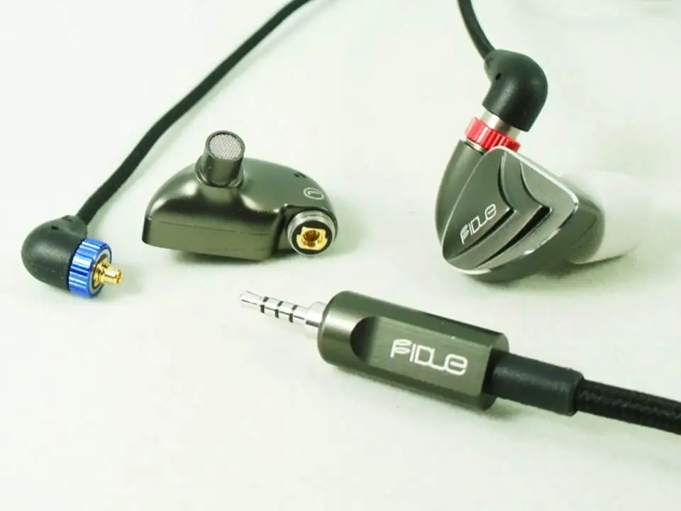 Fidue Sirius A91 Audiophile IEMs Reference Class 4BA + динамические 5 полосные гибридные HiFi наушники