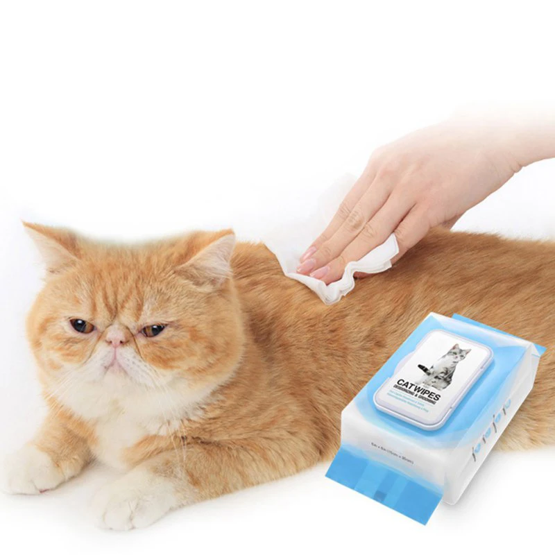 

25pcs/set Pet Soft Grooming Wet Wipes Clean Disinfection Tissue Pet Dogs Clean Pets Towel Pet Grooming Cleaning Supplies PY