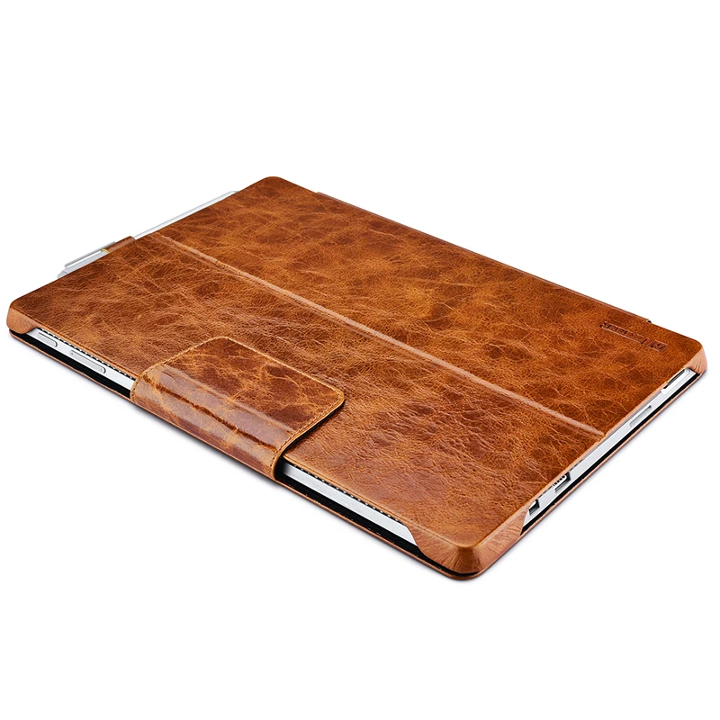 bilder für Für Microsoft Surface Pro 4 Beutel Fall ICARER Neue Mode Ärmel öl Wachs Vintage Echtem Leder Folio Fall Für Oberflächen Pro 4 bilder für Für Microsoft Surface Pro 4 Beutel Fall ICARER Neue Mode Ärmel öl Wachs Vintage Echtem Leder Folio Fall Für Oberflächen Pro 4