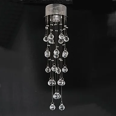

Lustre Modern LED Crystal Ceiling Lights Lamp With 1 Light For Living Room Hallway Lustres De Cristal Free Shipping