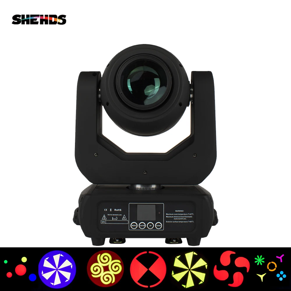

SHEHDS 150W LED Moving Head Light Beam Spot Wash Light For Professional DJ Stand Disco Nightclub Party Concert Fast shipping