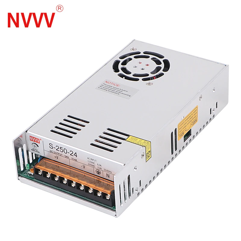 

dc 24v power supply s-250w-24v single output Transformer LED switching power supply