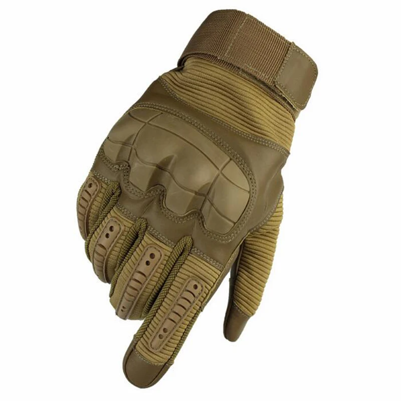 Full Finger Rubber Knuckle Armed Gloves Military Airsoft Hunting Shooting Paintball Tactical Gloves Touch Screen Sport Gloves