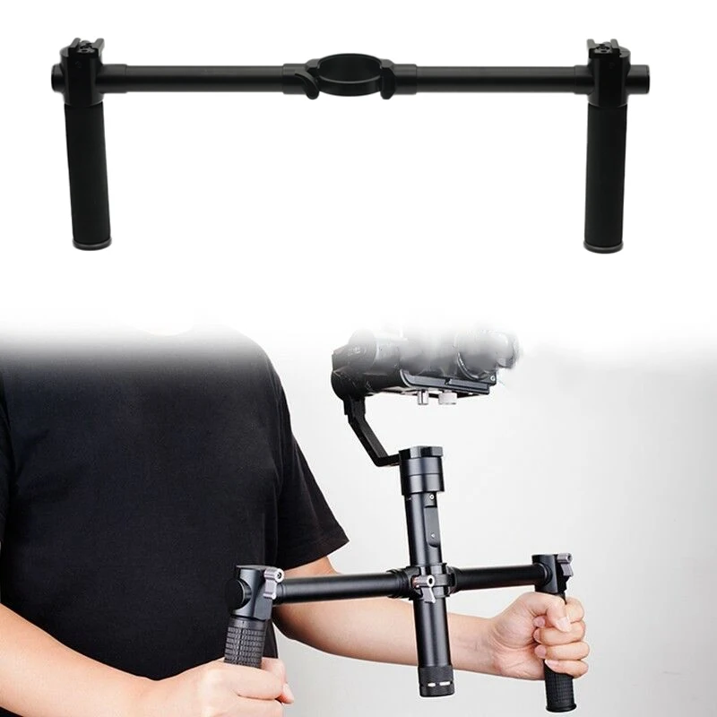 

HOT Handheld Dual Extended Handle Hand Grip for Zhiyun Crane 2 Drop shipping