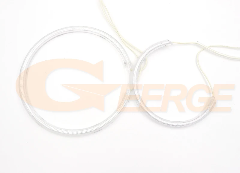 Anéis de Auréola para Chrysler Excelente Ultra Brilhante Ccfl Anjo Olhos Kit Voyager Grand iv 2005 2006 2007 2008 19 anéis de auréola para chrysler voyager grand