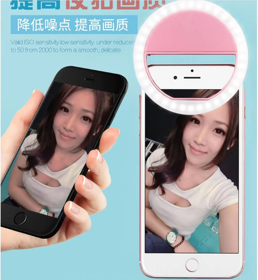 Selfie Ring Mirror Makeup Case For Lenovo A6010 A7000 K3 Note P90 Phab Plus S60 LED Light Flash UP Android Mobile Phone Cover | Мобильные