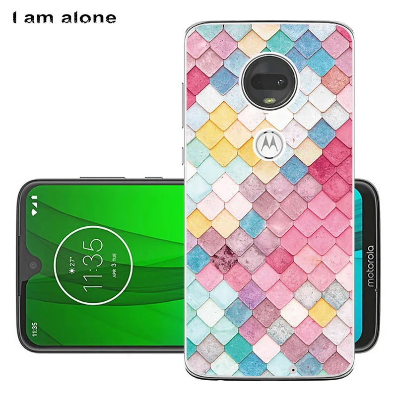 Чехлы для телефонов I am alone для Motorola Moto G7 G7 Play G7 power из мягкого ТПУ для мобильных телефонов модные сумки для Moto G7 - Цвет: Soft TPU HH71