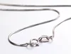 35-80cm Tiny Real 925 Sterling Silver Thin Octagon Snake Chain Choker Necklaces Women Girls Jewelry Italy Collier Collares Gift ► Photo 3/6