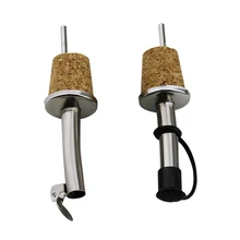 Деревянные пробки разливщик красного вина масло Шампанского Пробка для пивных бутылок Plug дегустация вина инструменты Pourer свадьба день рождения поставки