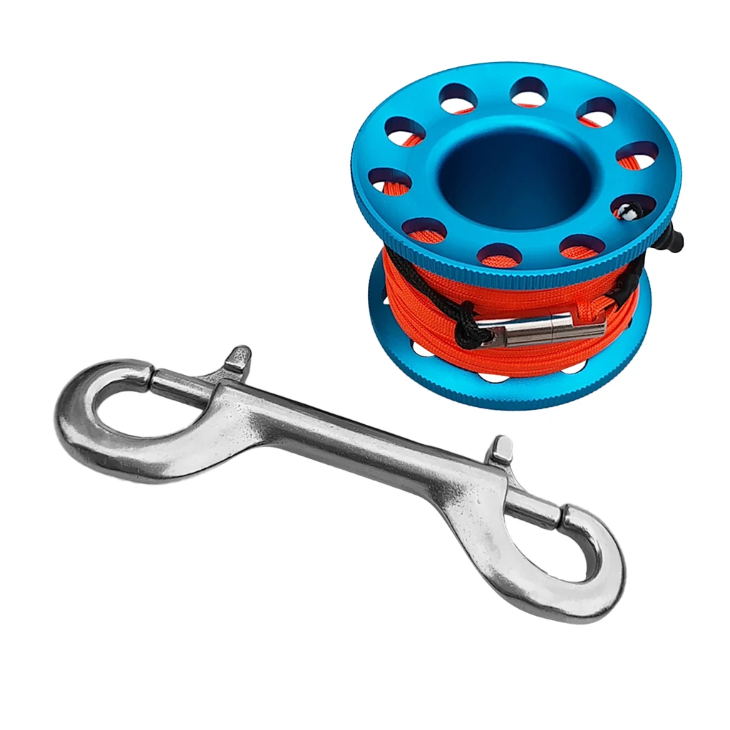 MagiDeal Perfeclan Scuba Diving SMB Surface Marker Buoy Signal Tube & Dive Reel Spool Scuba Diving Accessories