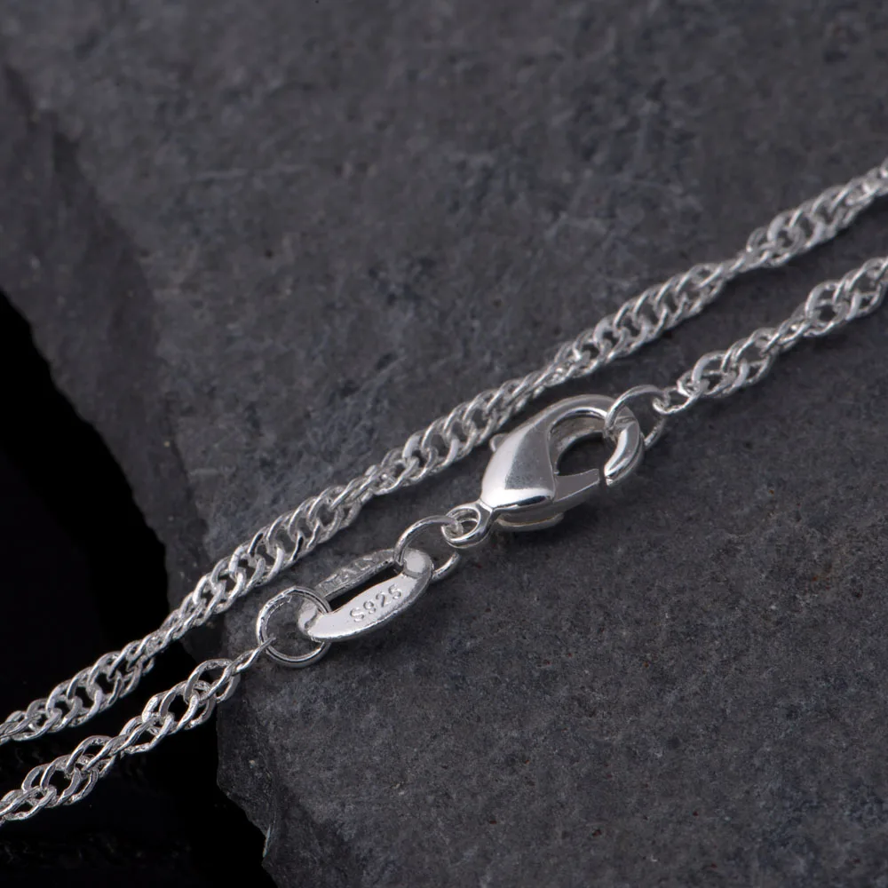 1 шт. цепочка для ожерелья 16 20 дюймов ширина 2 мм|chain necklace|necklace chainnecklace necklace |