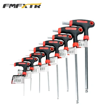 

Mountain bike 4 highway 5 dead fly 6 bicycle 8mm repair car T shape crank L type Allen wrench pedal center shaft tool