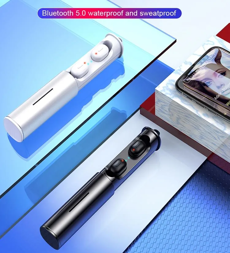 Мини наушники GIAUSA TWS T1 Спортивные Беспроводные 5 0 для телефонов Android IOS с
