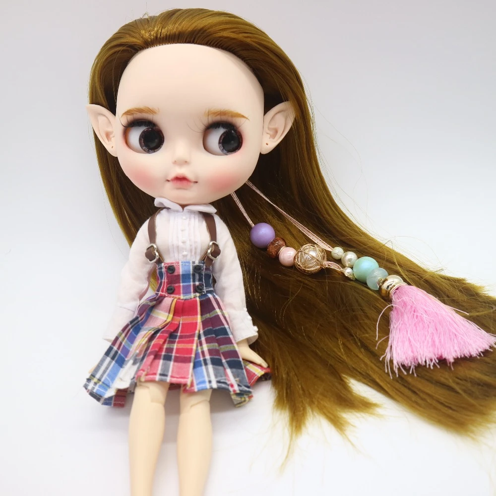 カスタマイズ人形共同体ヌードブライス人形かわいい人形ない衣服 Nude Blythe Doll Blythe Dolldolls For Girls Aliexpress