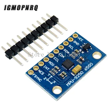 

10PCS/LOT SPI/IIC GY-9250 MPU 9250 MPU-9250 9-Axis Attitude +Gyro+Accelerator+Magnetometer Sensor Module MPU9250