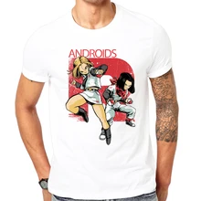 2017 Hot Tops New Fashion Printed Cartoon characters men T shirts Summer Short Sleeve T-shirt men White T-Shirts funny design