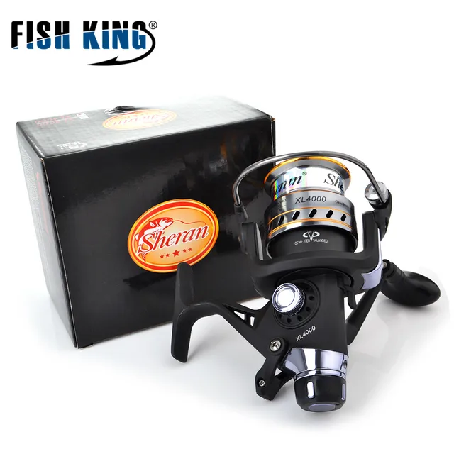 FISH KING Double Loading Spinning Reel 8+1BB XL3000 XL6000 Series 5.21