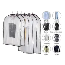 1 шт. моли доказательство одежды сумки дышащий пылезащитный чехол Сумки для хранения одежды прозрачные чехлы для одежды на молнии костюм сумка