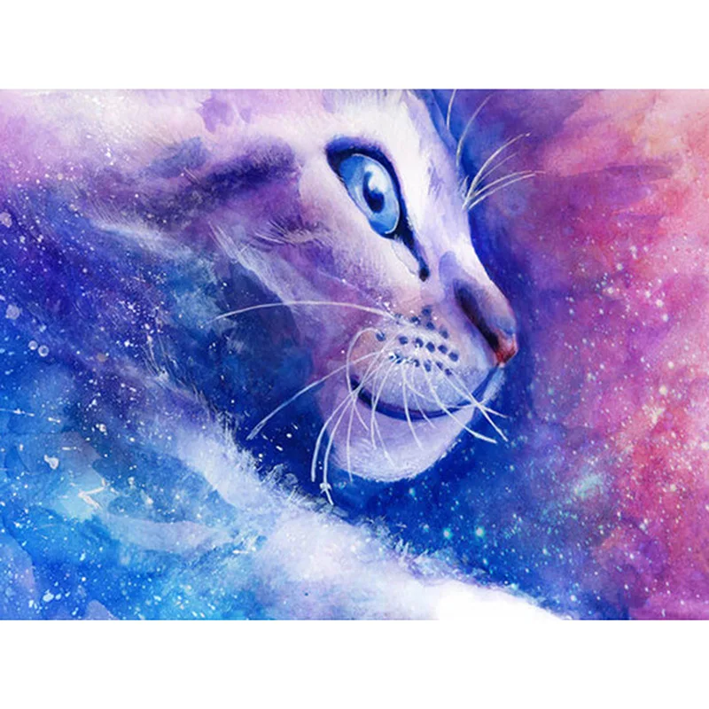 

5D Diamond Painting Lion Tiger Cross Stitch Diamond Embroidery Full Round scenery rhinestones Home Decor gift