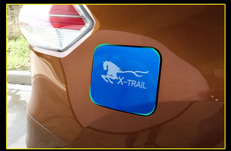 Для Nissan X-trail X trail T32- новейшая крышка топливного бака декоративные блестки для стайлинга автомобиля внешние украшения аксессуары