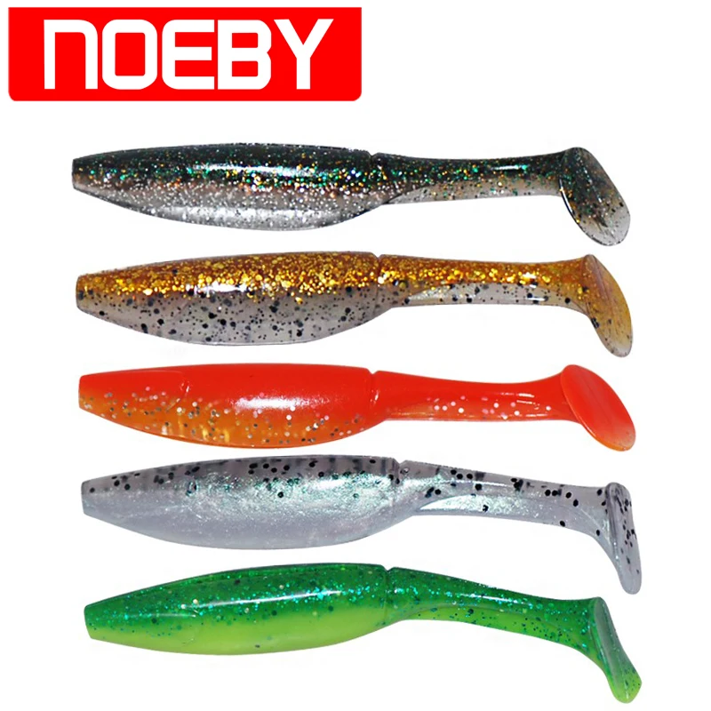 NOEBY 4Pcs / Pack Fishing Lure 10cm 9g Swimbait Iscas Pesca leurre Dur peche Carp Fish Wobblers Wlure Sobler Na Ryby Soft Bait
