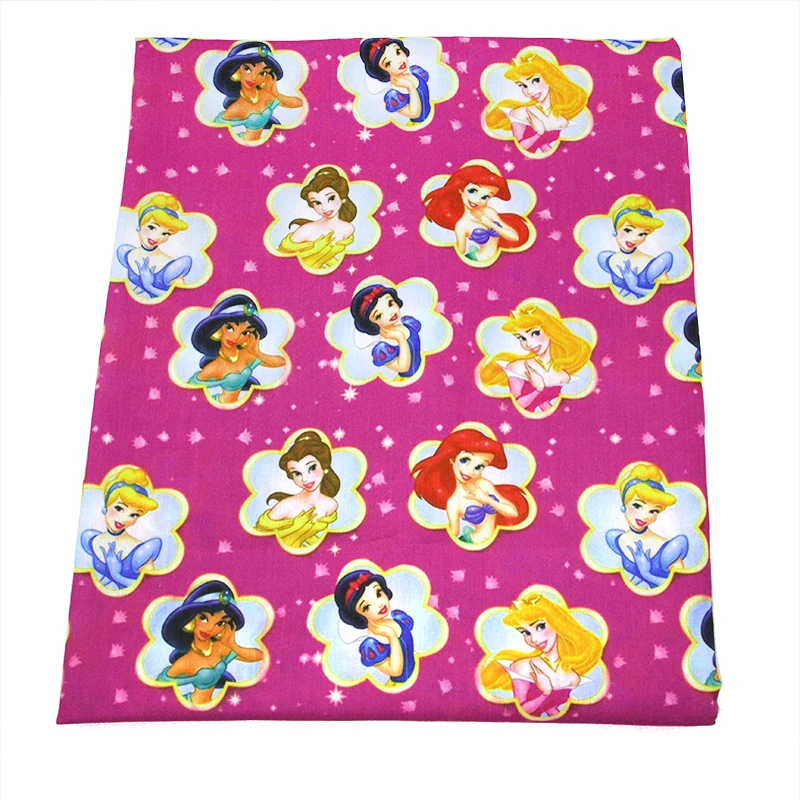 

David accessories 50*145cm Cartoon patchwork Polyester cotton fabric for Tissue Kid Bedding home textile for Sewing Tild，1y70445