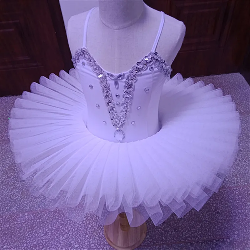 Белый лебедь профессиональная балетная юбка-пачка для маленьких детей костюм для балета, танцев, пижамы, одежда для отдыха для девочек