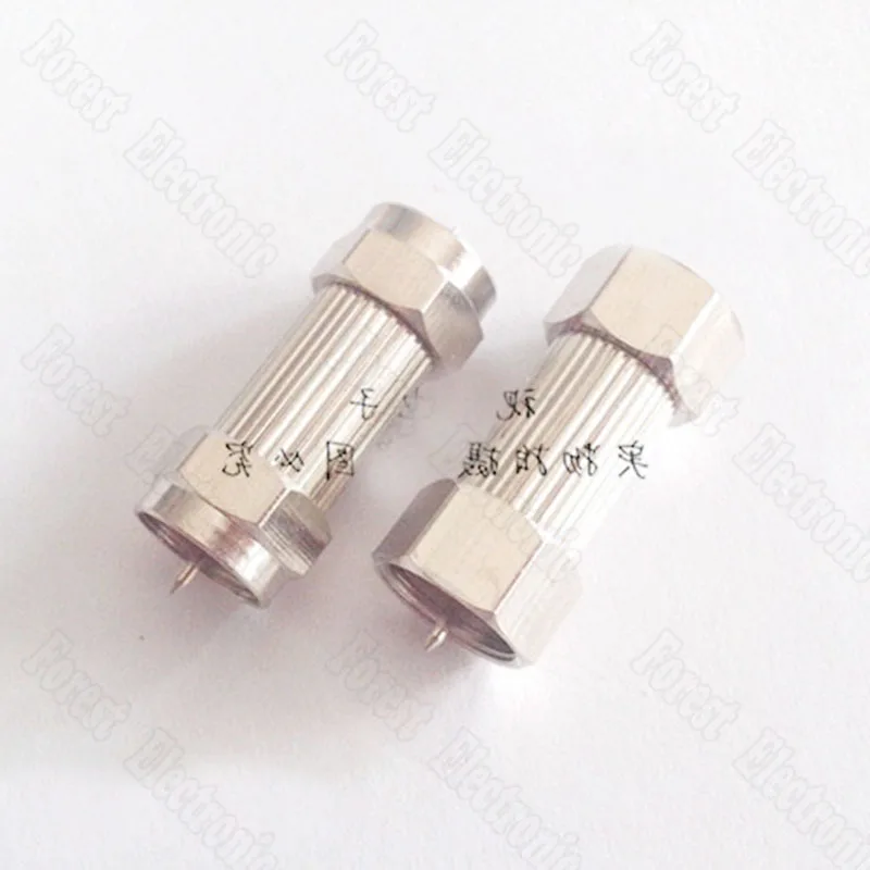 

F Head Male Connector Two-way Cable TV Connector Imperial Connector Copper
