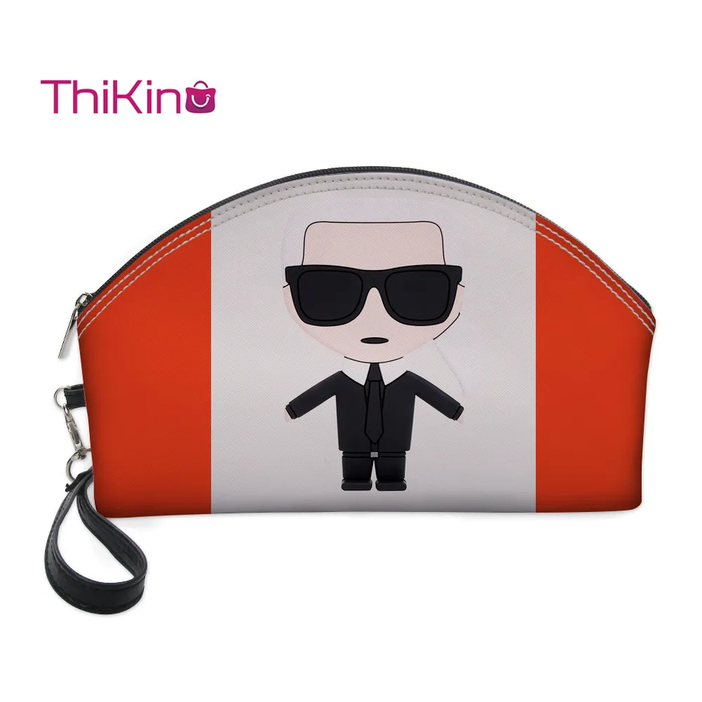 

Thikin karl Lagerfelds Makeup Box for Women Girls Cosmetic Bags Women Travel Handbag Makeup Case Girls Pouch Rock Storage Purse