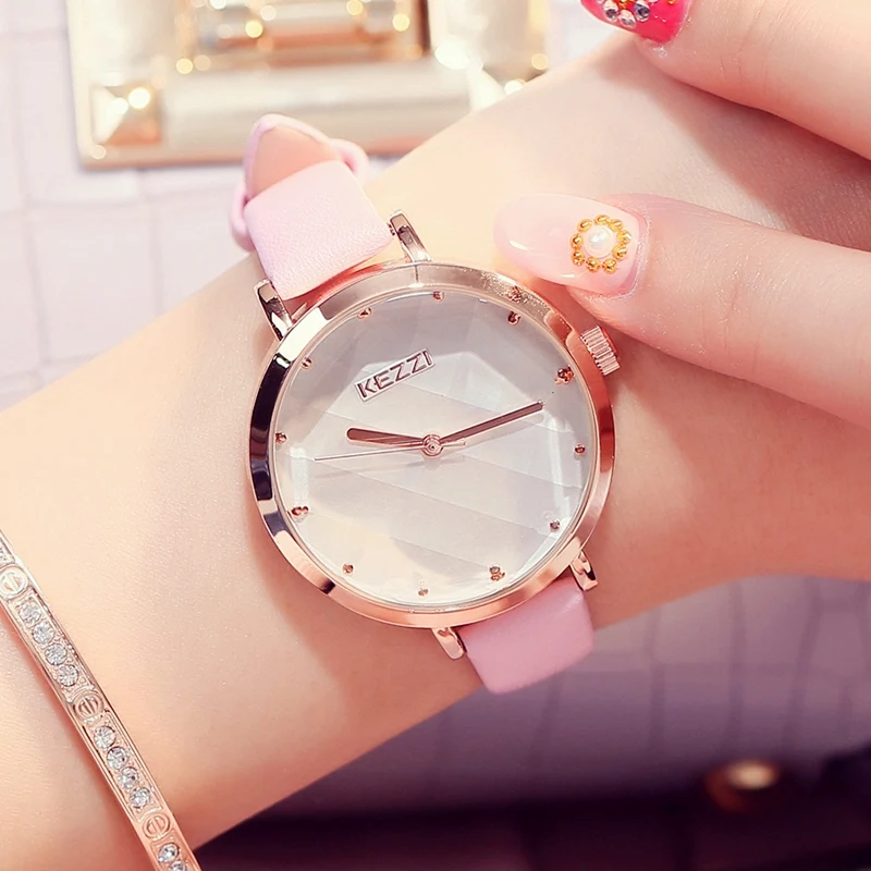 

Luxury Brand Women's Leather Watches Fashion Watches for women Casual Ladies Business Quartz Watch relogio feminino montre