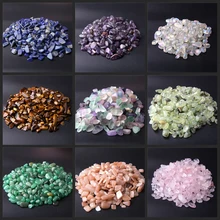 20g 50g Natural Stone Rock Gravel Crystal Tumble Stone Minerals gravel specimen stone Energy Decorative Stone Fish Tank stone