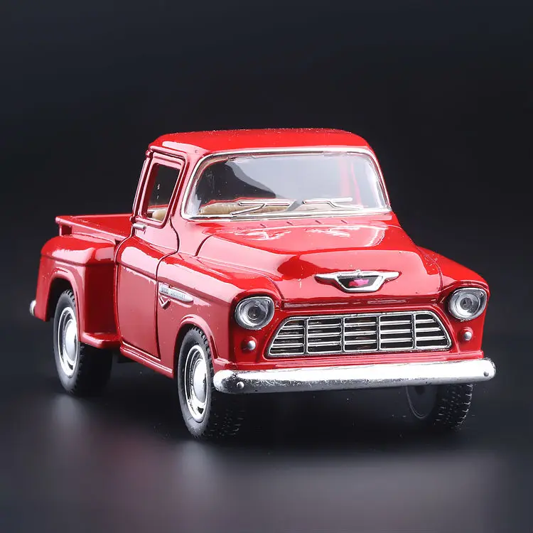 

High Simulation Exquisite Collection Toys: KiNSMART Car Styling Ford 1955 Chevrolet Stepside Pickup 1:36 Alloy Car Model