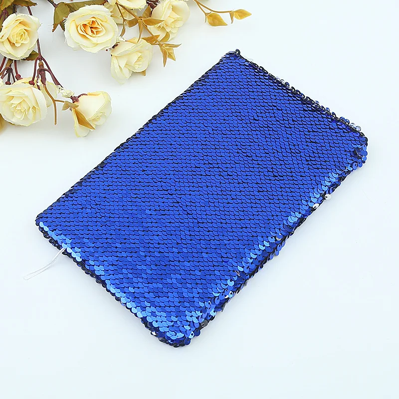 

A5 Reversible Glitter Sequin Journal Office Diary Notebook for Kids Girls Adults Notepad School Memos Stationery Festival Gifts