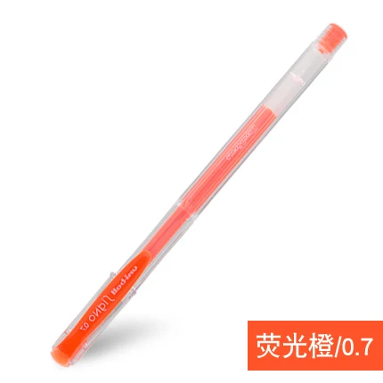 Цельнокроеное платье 15 цветов Uni-ball Signo Стандартный гелевая шариковая ручка комплект UM-100 0,5/0,7/0,8 мм - Цвет: 0.7-orange
