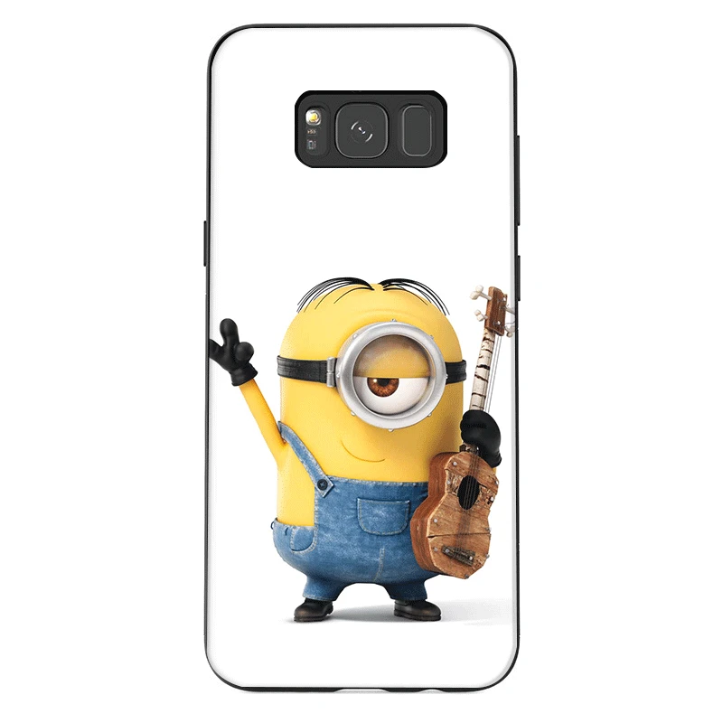 ТПУ силиконовый чехол для телефона Миньоны мой Единорог Samsung GALAXY J6 A3 A5 A30 A10 A40 A50 A70