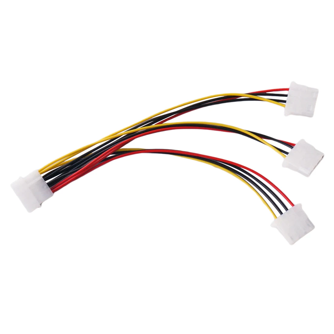 Высококачественные 4Pin IDE Кабели питания HY1578 4 Pin Molex Male к 3 портам Female разветвитель