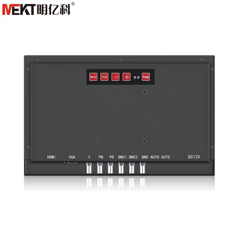 Диагональ 12 1 дюйма IPS LED Видео Аудио vga HDMl BNC монитор широкоформатный 1920*1080