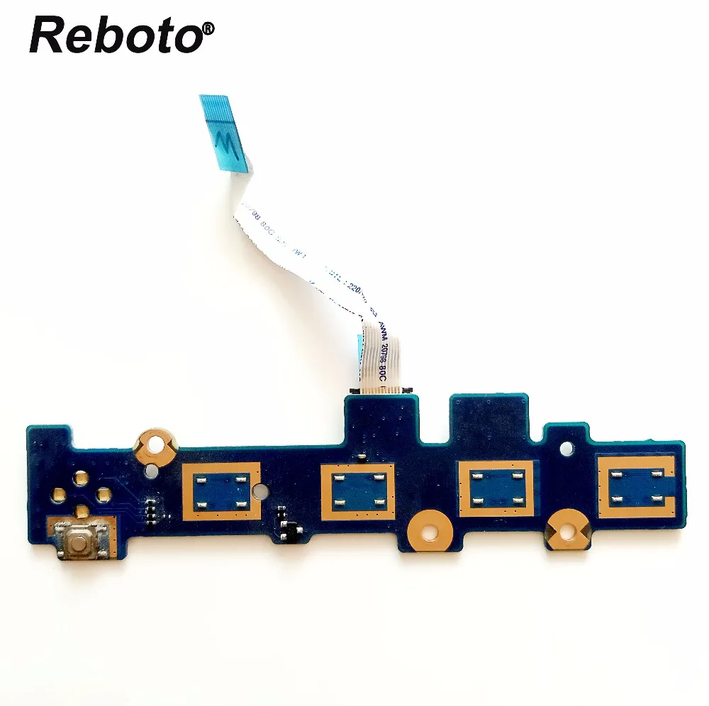 

Reboto Original For SAMSUNG RC530 RC730 Laptop Power Button Switch BOARD With Cable BA92-08705A 100% Tested Fast Ship
