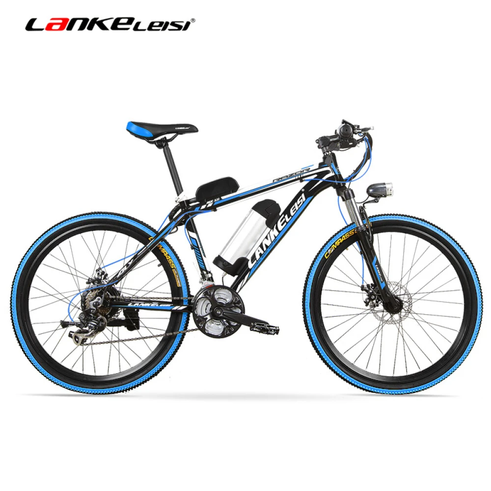 MX3.8 48 В 10Ah большая энергетическая батарея горный велосипед, 21 скорость, 26 дюймов* 1,95 колеса, рама из алюминиевого сплава, электрический велосипед
