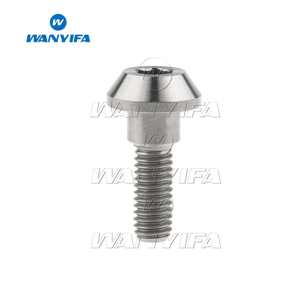 Wanifa Винт С Титановым болтом M6X20mm коническая шариковая головка для тормозов