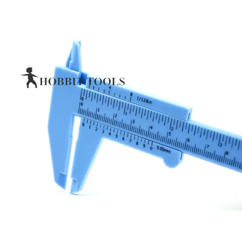 100 шт 0-150 мм Пластиковый штангенциркуль разрешение 1 мм студенческий эксперимент измерительный инструмент жемчужные ювелирные изделия