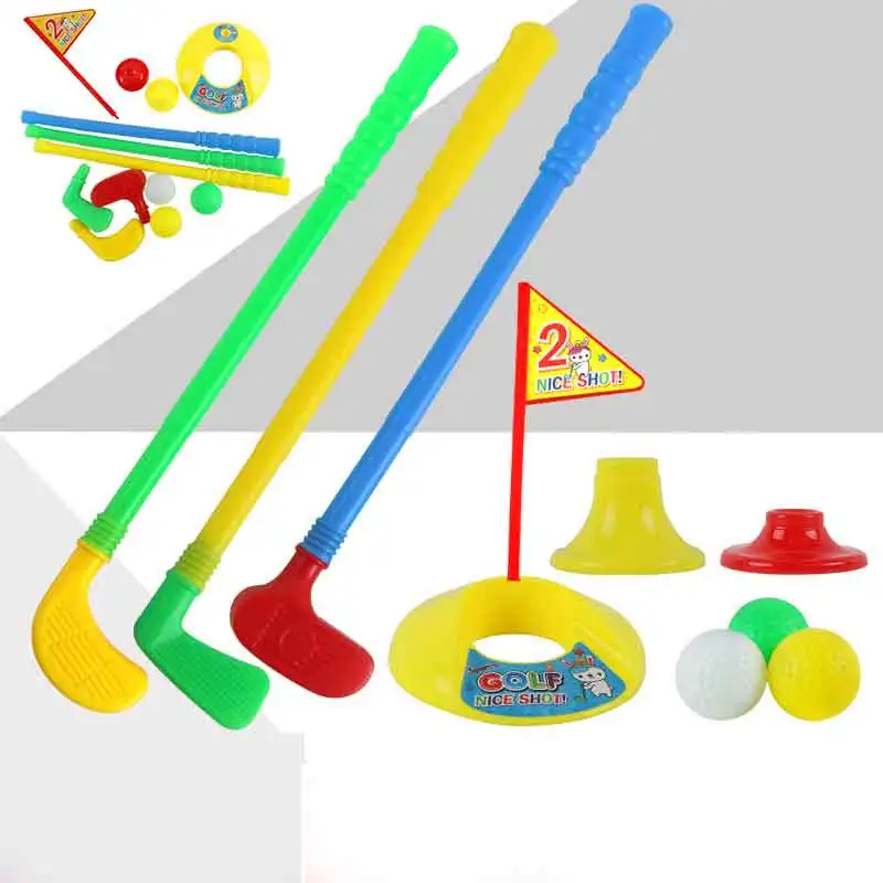 Children's Outdoors Mini Golf Set Sport Games Children Educational Toys For Children Kids Sport Intelligence Fitness Toys