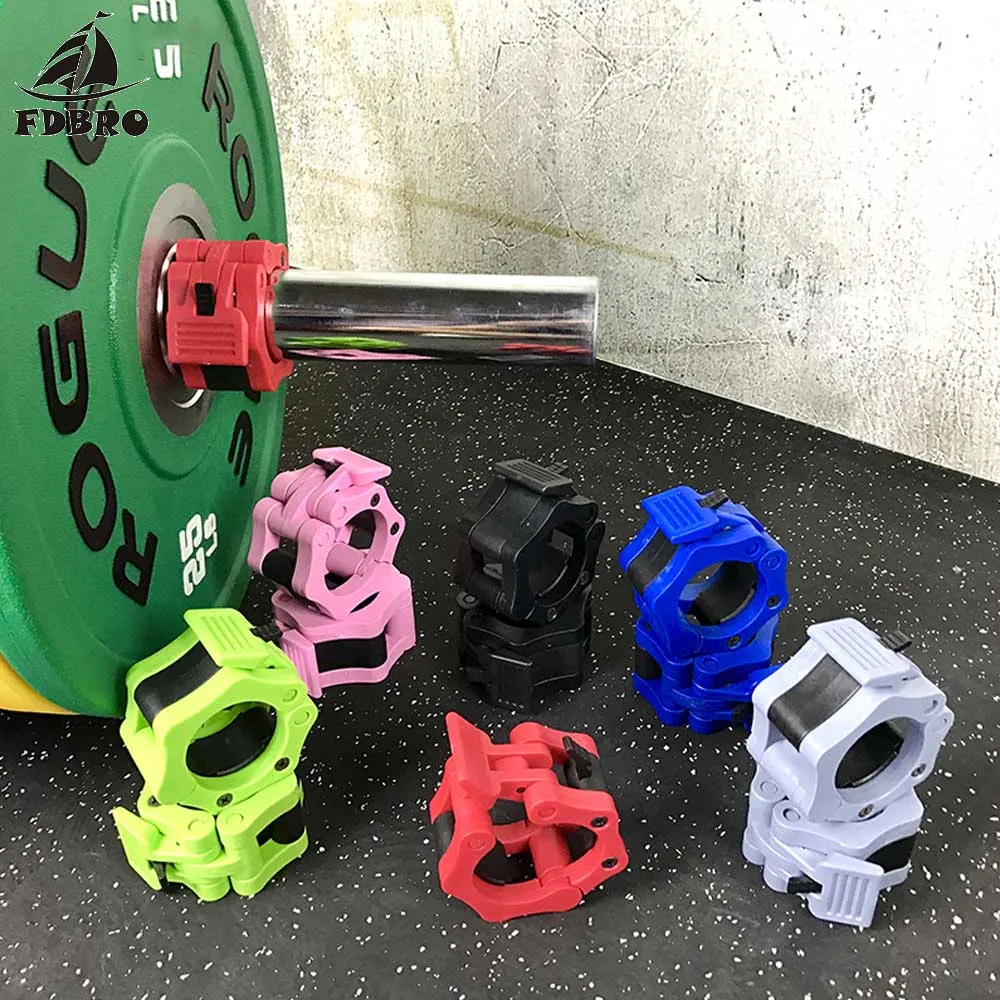 FDBRO 2019 Fitness Body Building Spinlock Collars Barbell Lock Dumbell Clips Clamp Weight lifting Bar Gym Dumbbell Collar 1 Pair FDBRO 2019 Fitness Body Building Spinlock Collars Barbell Lock Dumbell Clips Clamp Weight lifting Bar Gym Dumbbell Collar 1 Pair