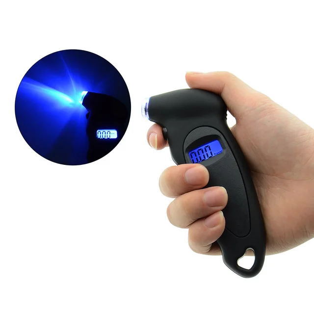 Car Wheel Accessories Type Tire Pressure Gauge Digital ...